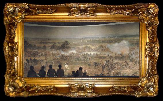 framed  Paul Philippoteaux The Battle of Gettvsburg, ta009-2